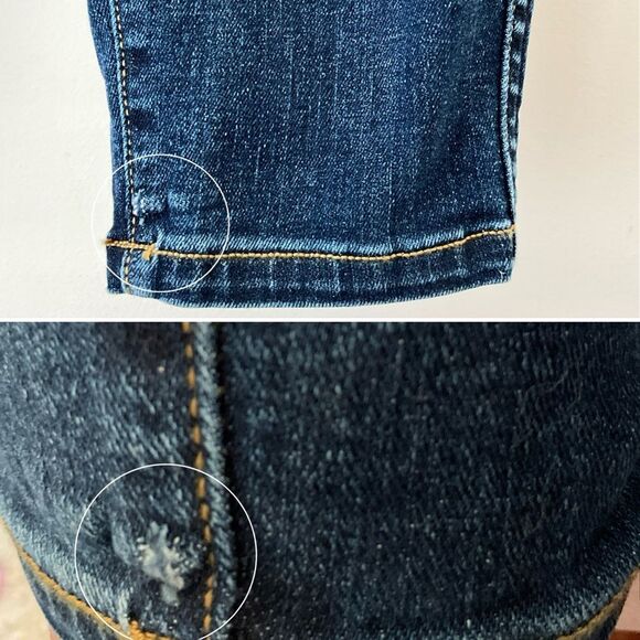 Blue Petite Pull-on Skinny Jeans MP FLAWED - Picture 5 of 8